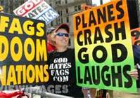 westboro baptist protest signs