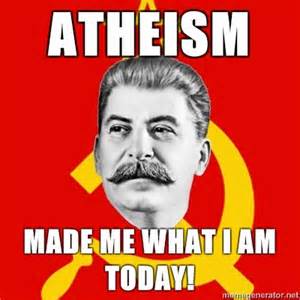 OK, I DABBLED INTO SOCIALISM BUT IT HAD NOTHING TO TO WITH BEING AN ATHEIST 